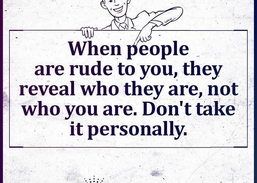 rude people quote