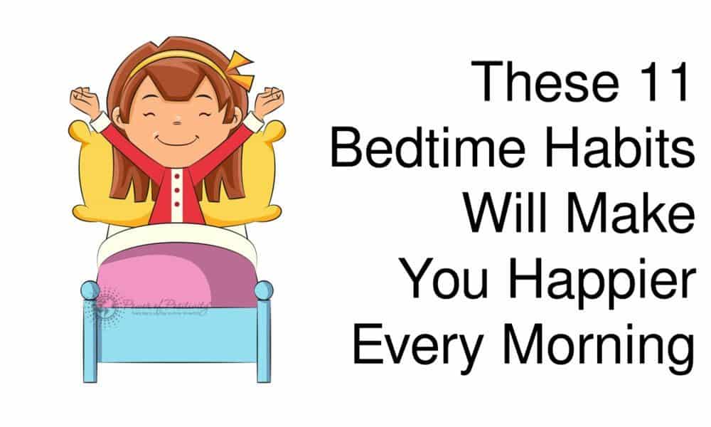 bedtime habits