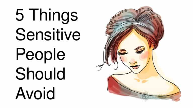 sensitive people