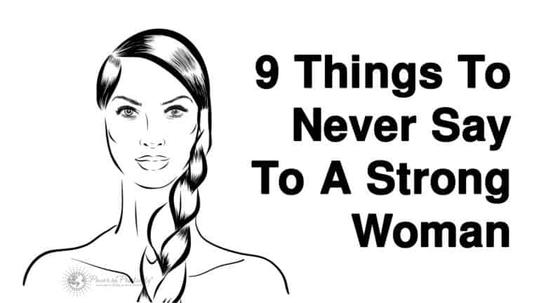strong woman