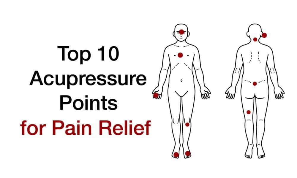 Top 10 Acupressure Points For Pain Relief
