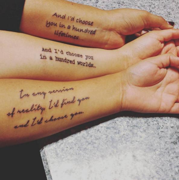 poetic sibling tattoo