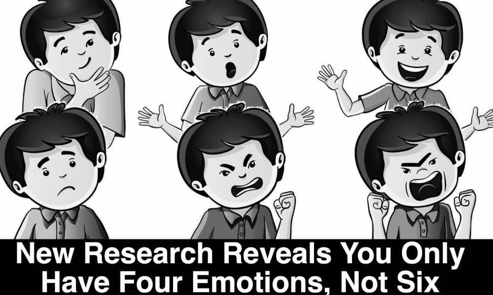 New Research Reveals You Only Have Four Emotions, Not Six