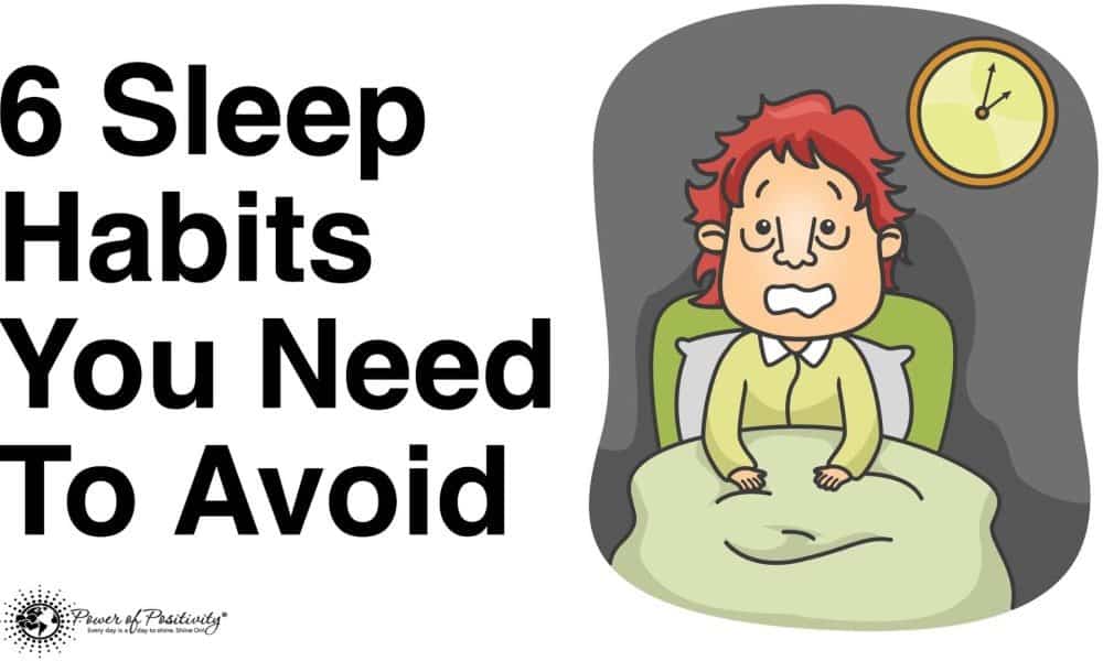 6 Sleep Habits You Need To Avoid