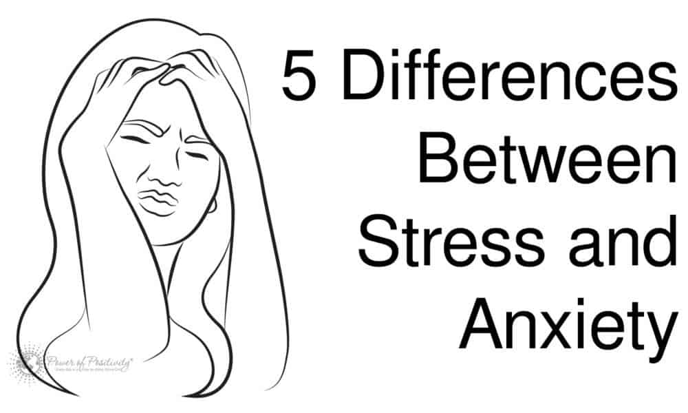 5 Differences Between Stress and Anxiety