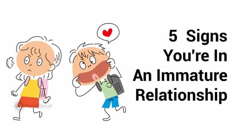 immature relationships