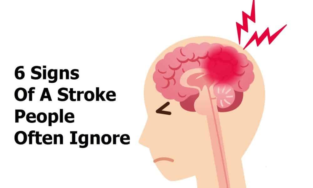 6 Signs Of A Stroke People Often Ignore