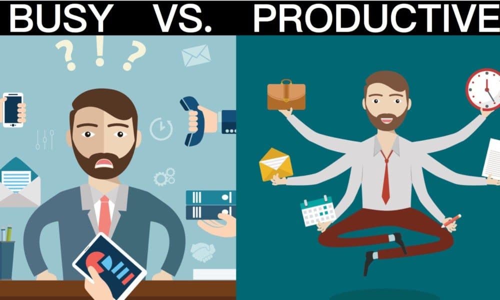 11 Major Differences Between Busy vs Productive People