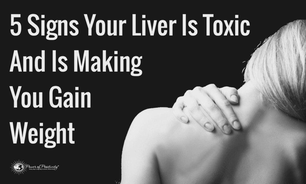5 Signs Your Liver Is Toxic And Is Making You Gain Weight