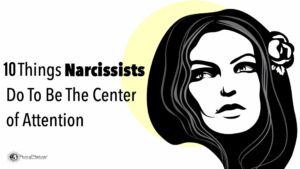 things narcissists do