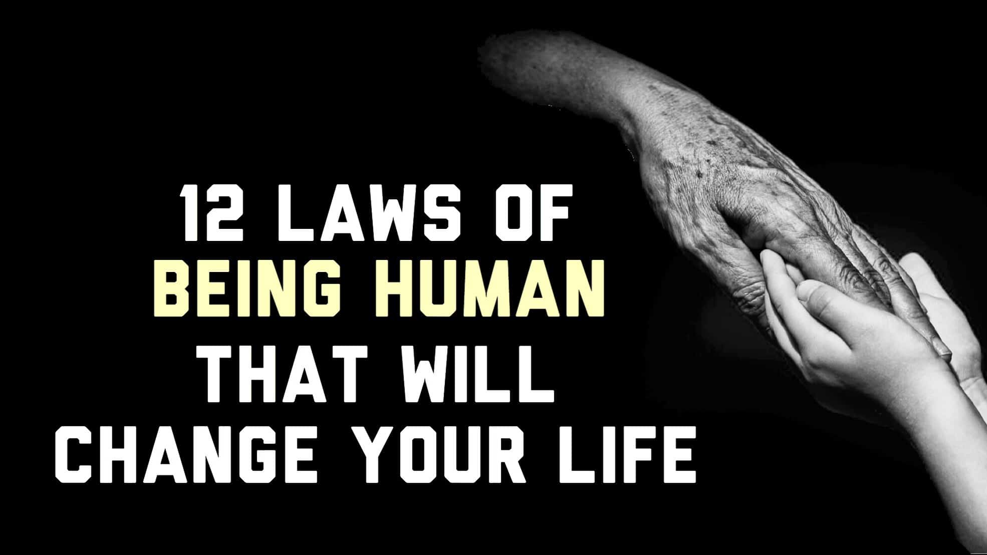 laws of being human