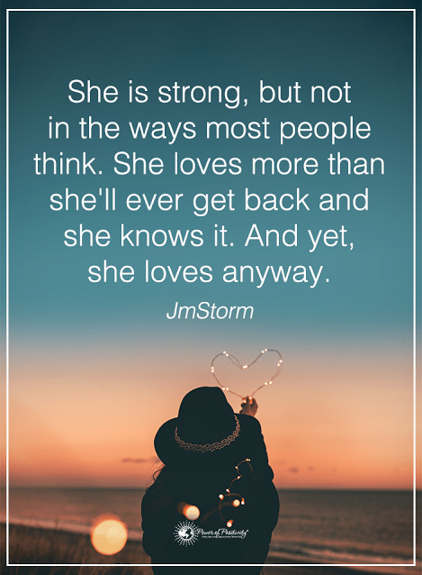 strong woman