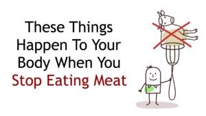 eating meat