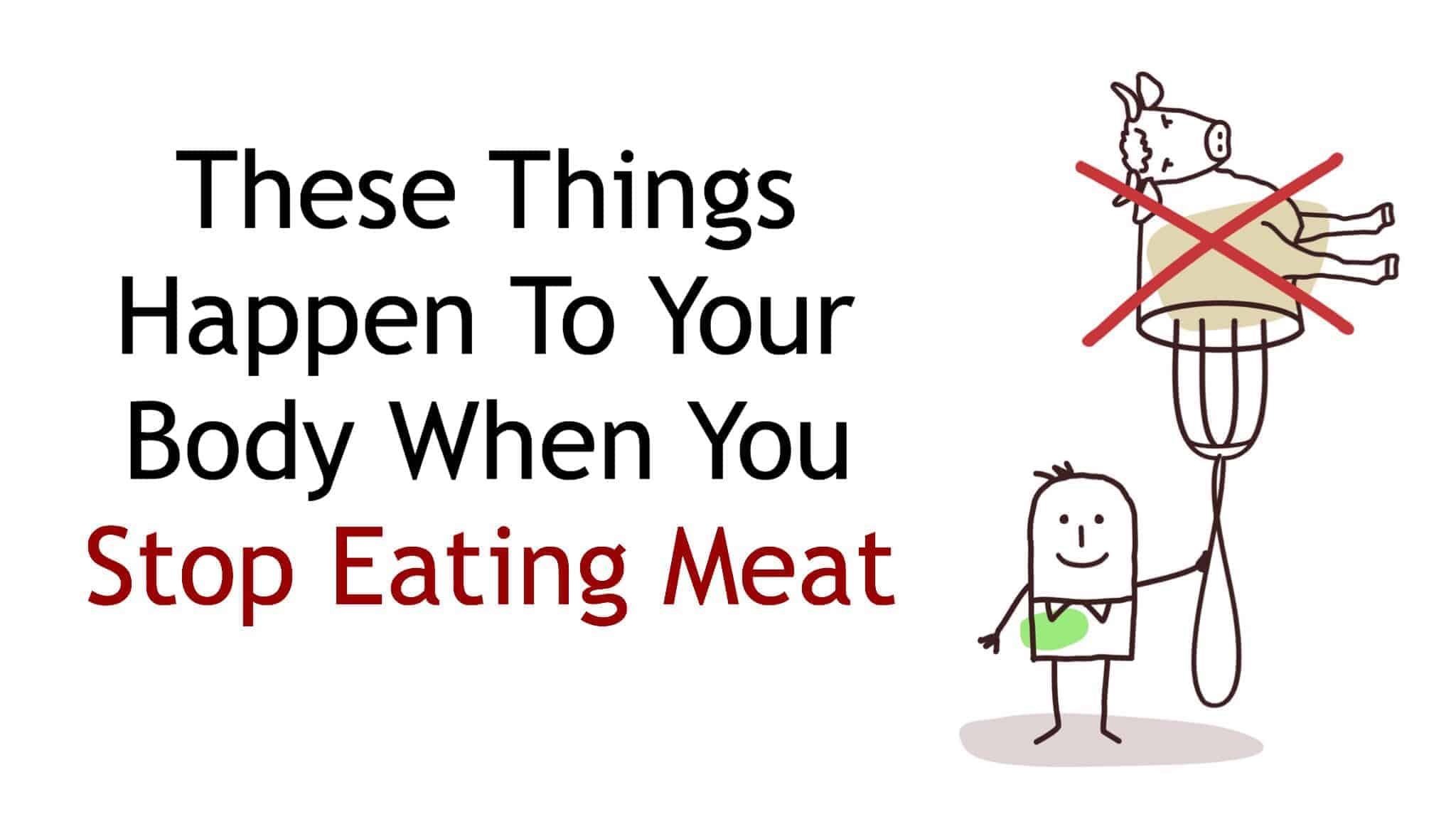 stop eating meat