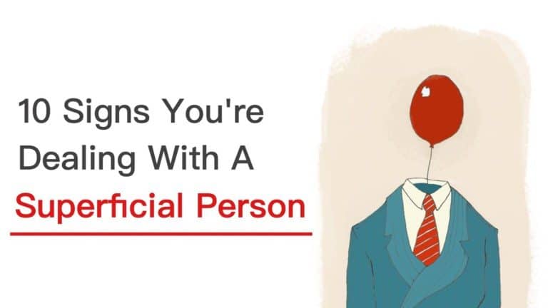 superficial person
