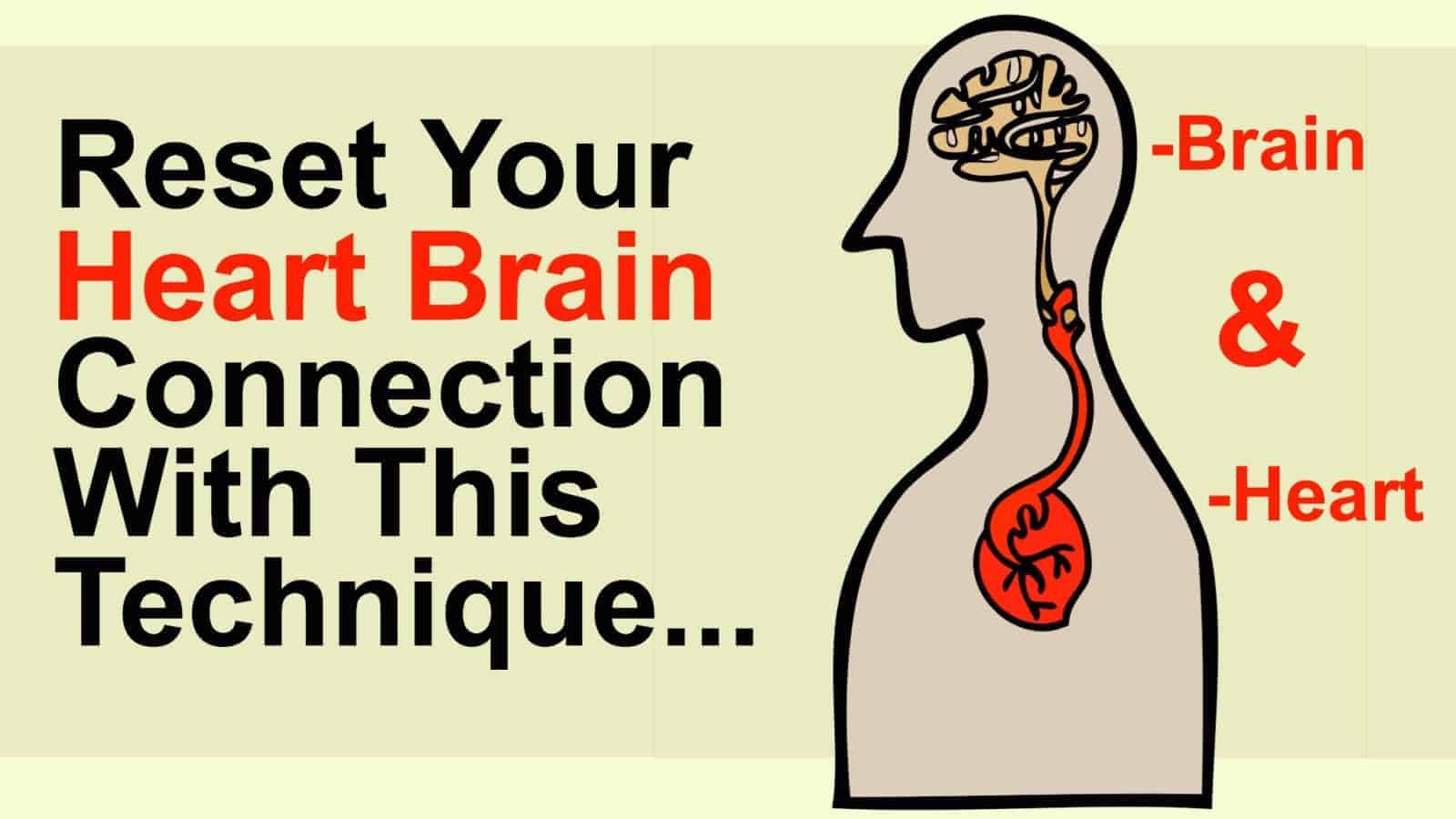 Reset Your “Heart Brain Connection” With This 3 Step Technique