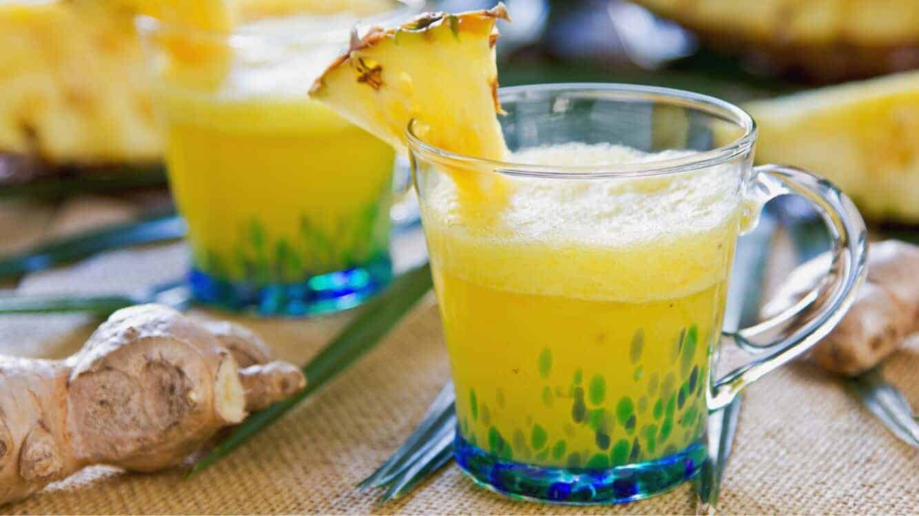 How to Make Pineapple Ginger Smoothies to Help With Pain And Inflammation