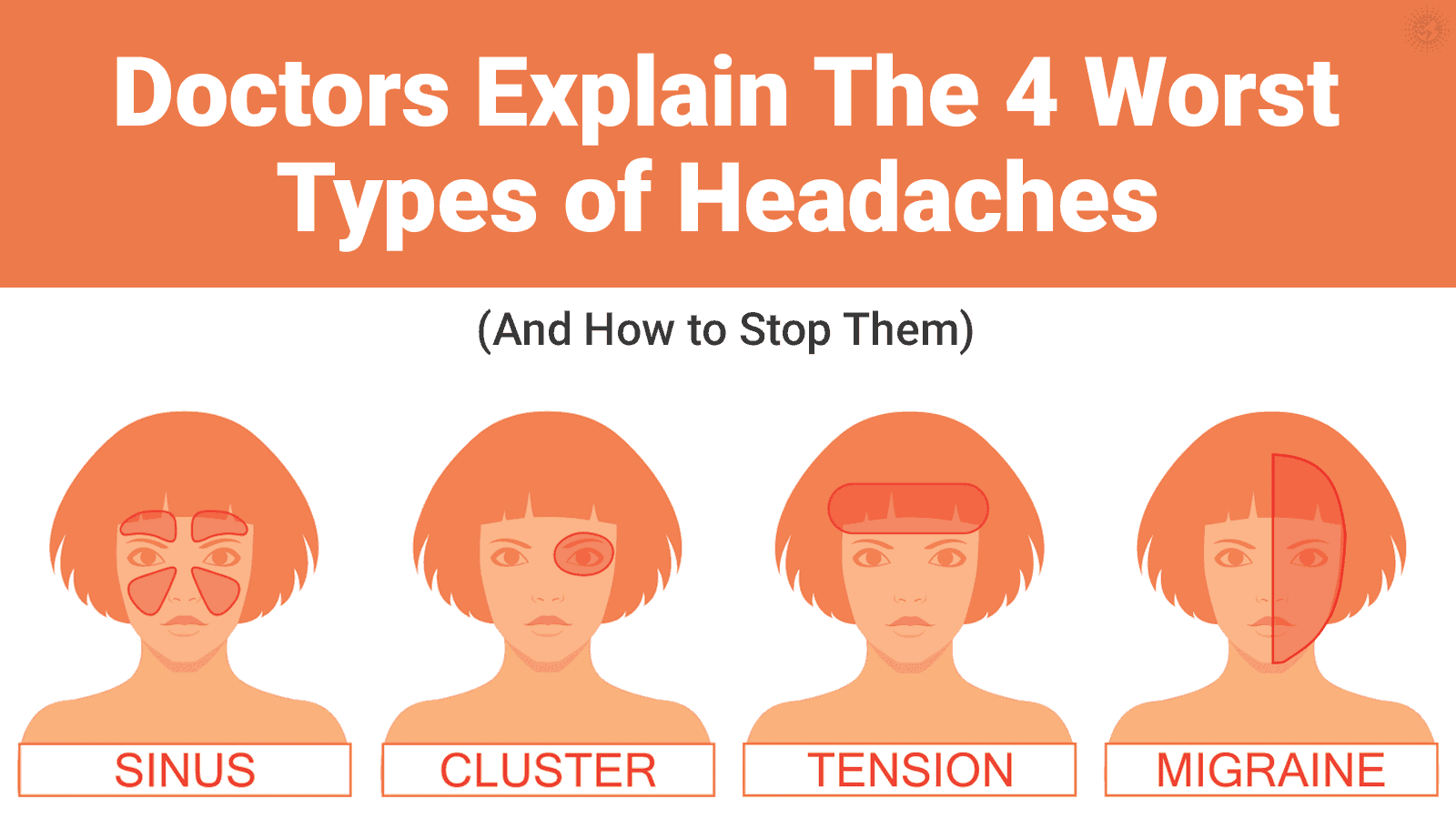 Doctors Explain The 4 Worst Types of Headaches (And How to Stop Them)