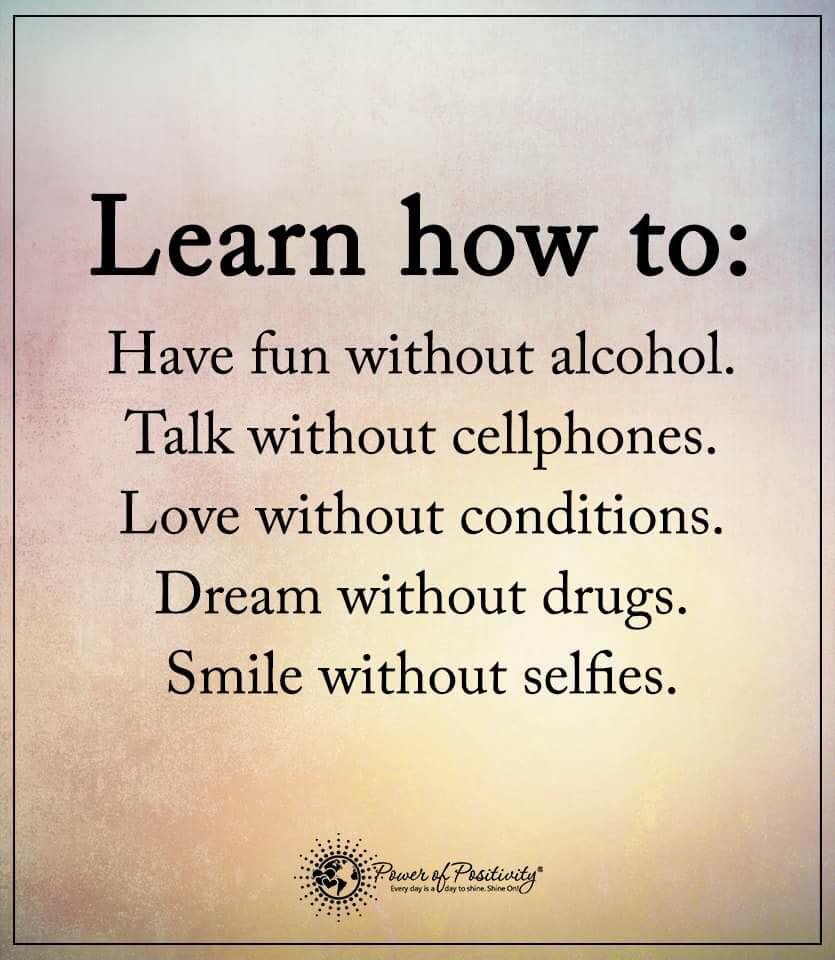 have fun without alcohol