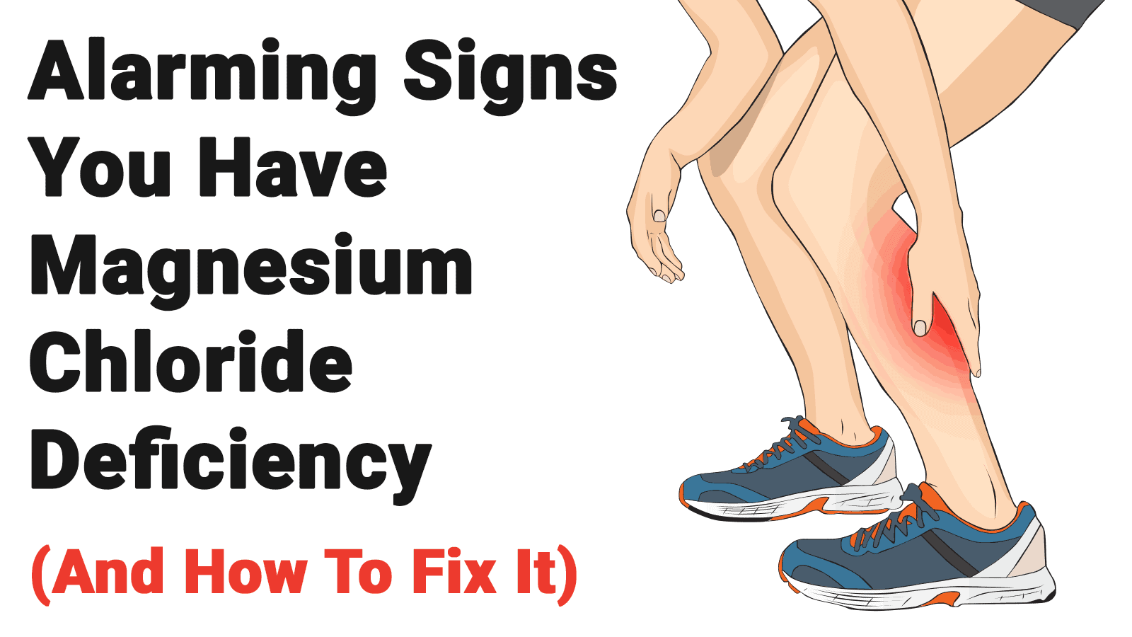 Alarming Signs You Have Magnesium Chloride Deficiency (And How To Fix It)