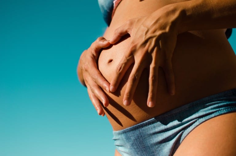 bloated stomach