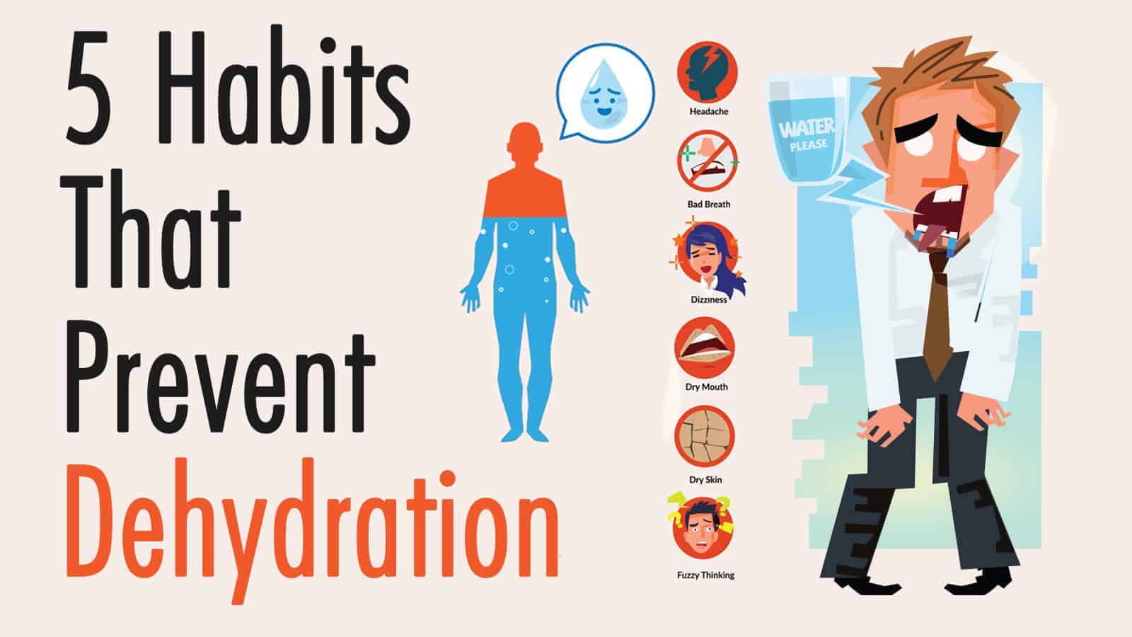 5 Habits That Prevent Dehydration