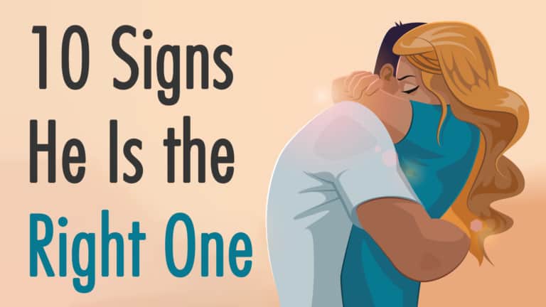 signs he is the right one