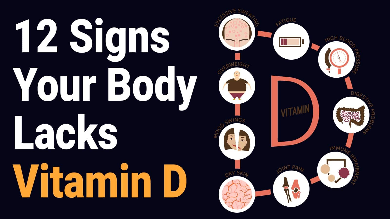 12 Signs Your Body Lacks Vitamin D