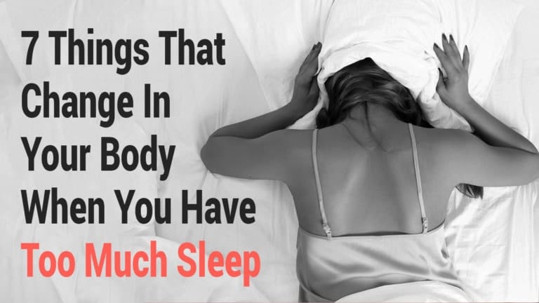 too much sleep