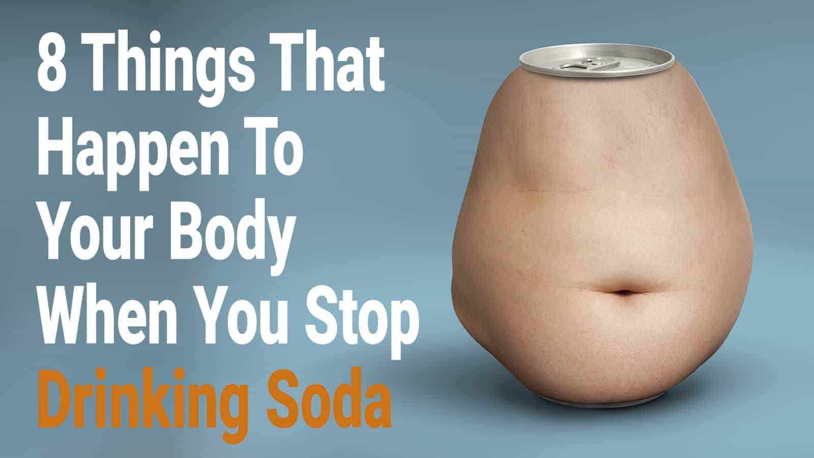 stop drinking soda