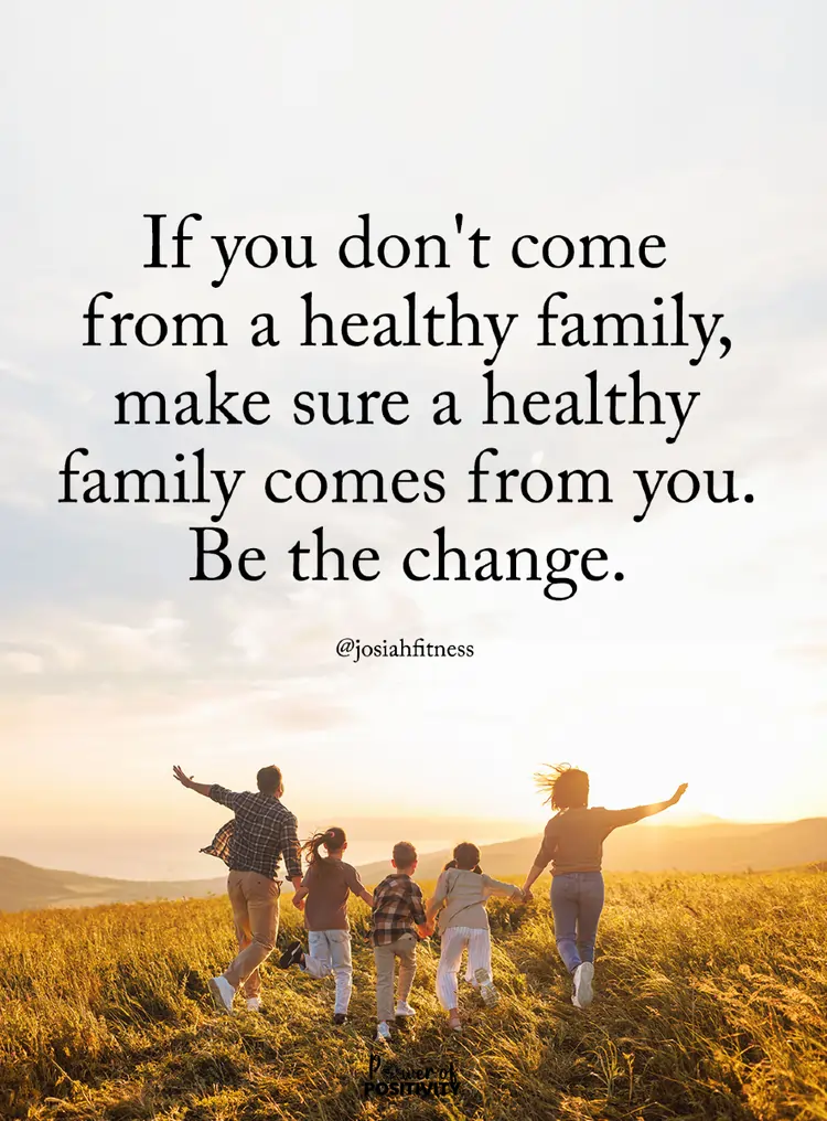 happy family be the change