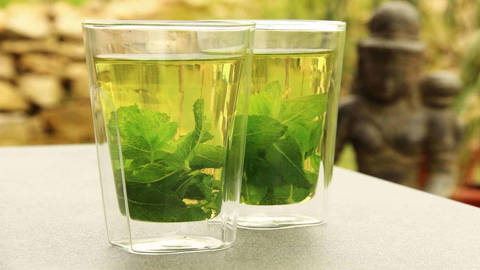 MAGIC Healing Peppermint Tea: Treat Cough, Sore Throat And More