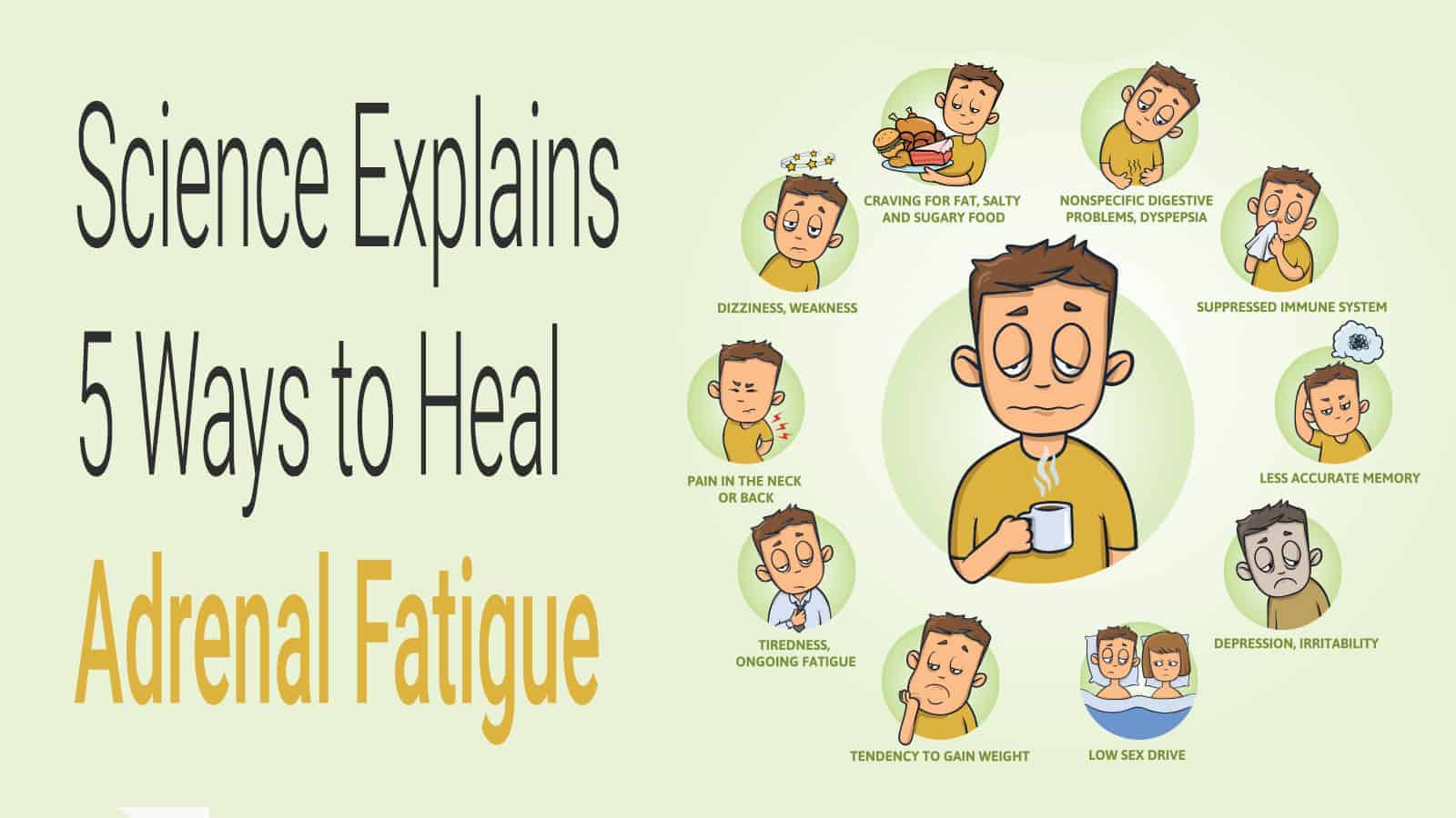 Science Explains 5 Ways to Heal Adrenal Fatigue