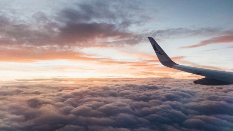 airplane wing long distance love