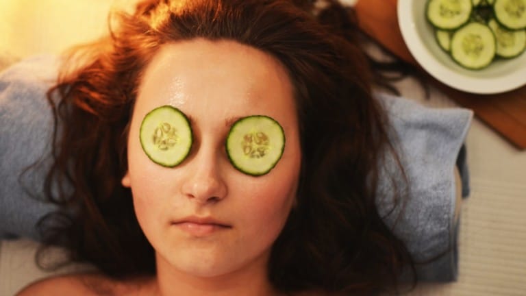 cucumber facial