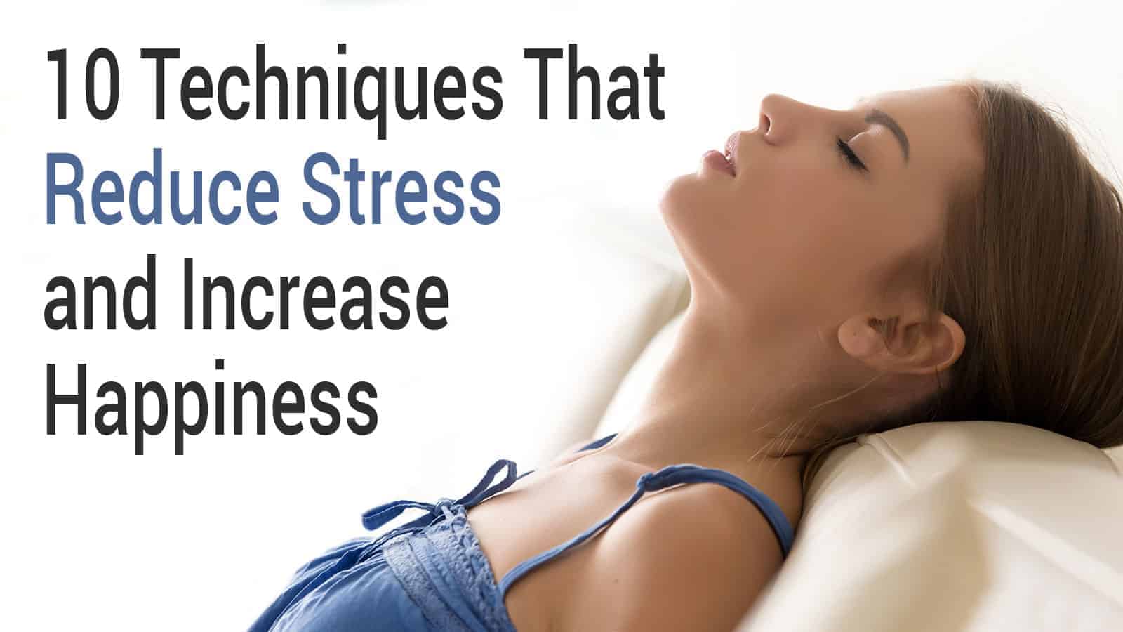 let go of stress to lose weight