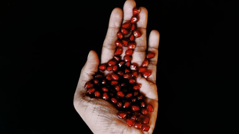 pomegranate seeds