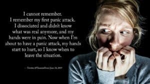 coping with the symptoms of anxiety attack