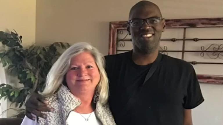 heart transplant patient and nurse