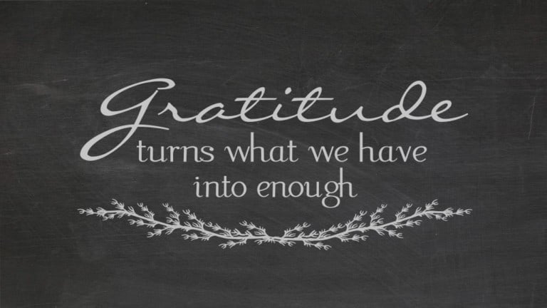 gratitude