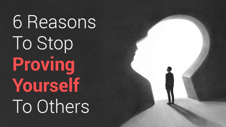 proving yourself