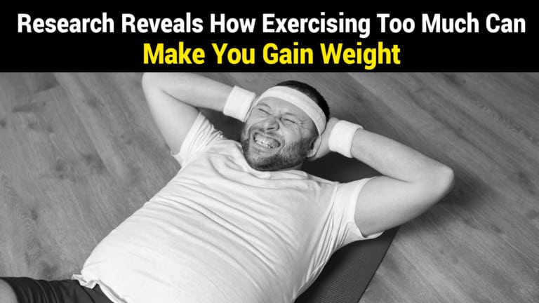 exercising too much