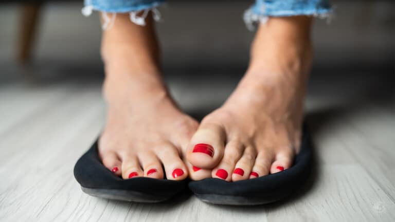 sweaty feet