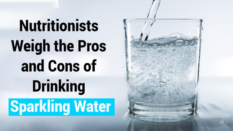 sparkling water