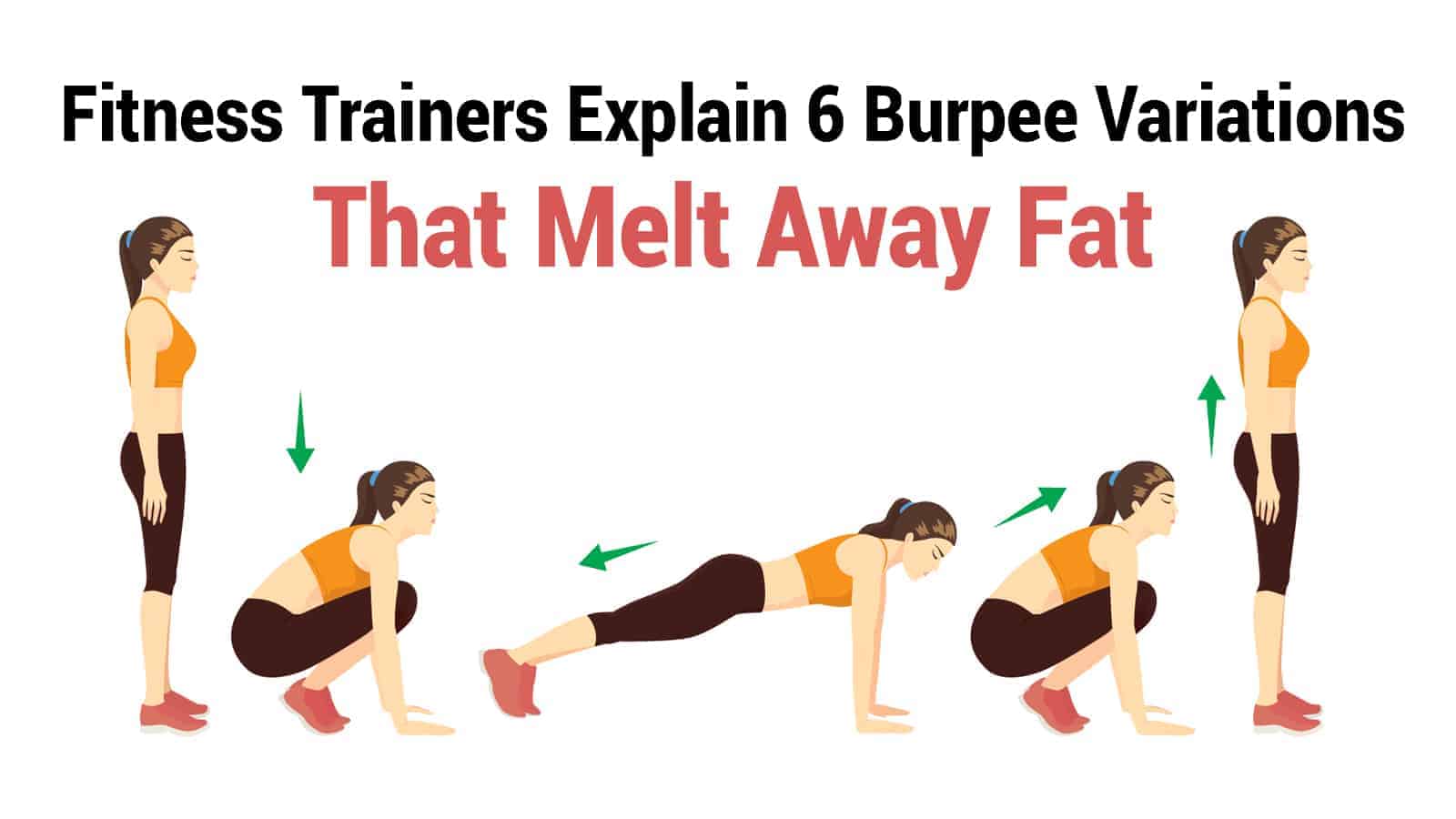 Fitness Trainers Explain 6 Burpee Variations That Melt Away Fat