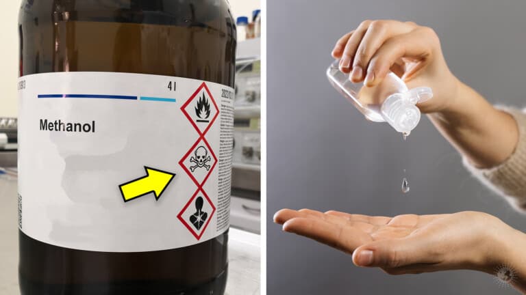 toxic hand sanitizer
