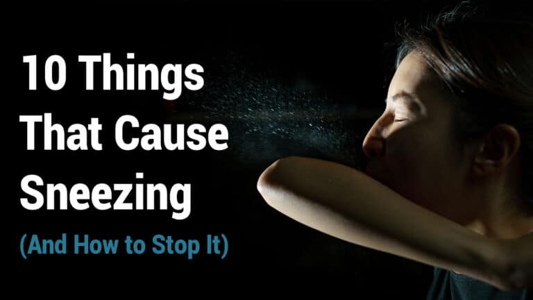 sneezing