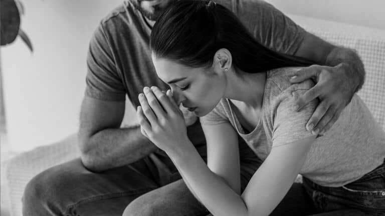 stressed partner