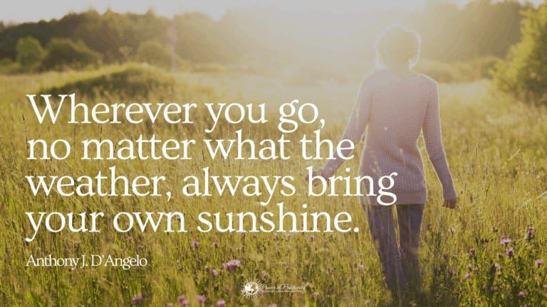 sun shine quote