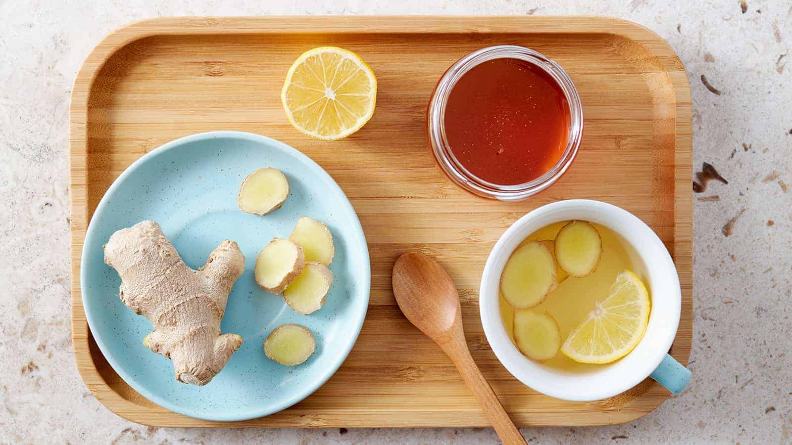 How to Make Honey Ginger Tea to Soothe Coughing
